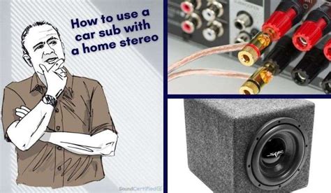 How To Hook Up A Car Subwoofer To A Home Stereo + Diagrams - Sound ...