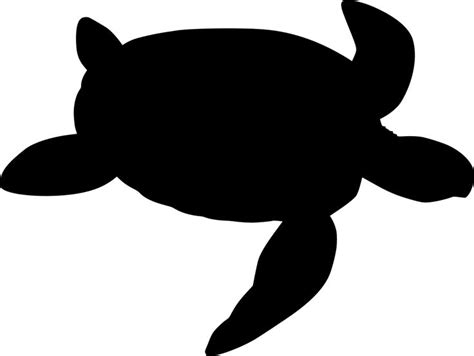 View and Download hd Download Png - Sea Turtle Silhouette Clip Art PNG ...