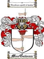 Macgowan family crest coat of arms emailed to you within 24 hours – Family Crests / Coat of Arms ...