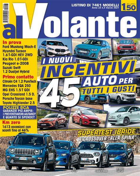 E' in edicola alVolante di 2021 Marzo - alVolante.it