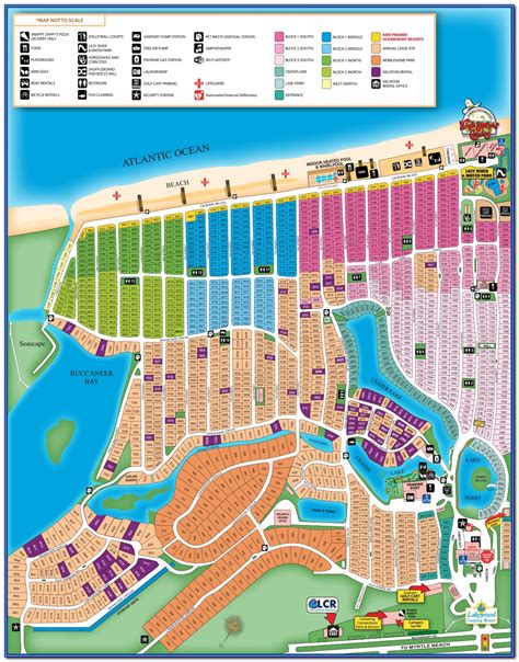 Myrtle Beach Hotel Map