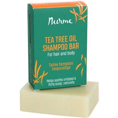 Nurme Shampoo Bar Tea Tree 100g • Find bedste pris