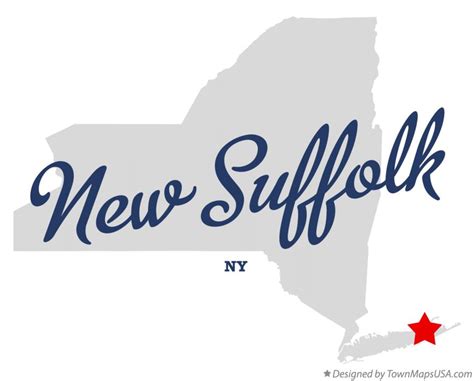 Map of New Suffolk, NY, New York