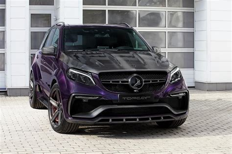 Carbon Mercedes-AMG GLE 63 by Topcar Has Purple Leather Interior - autoevolution