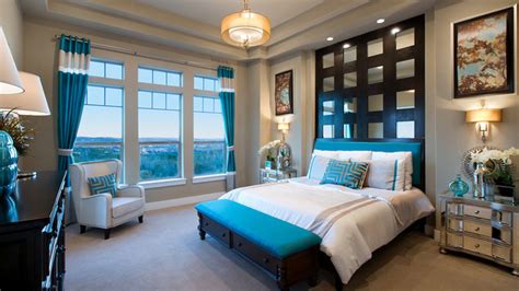 15 Beautiful Brown and Teal Bedrooms | Home Design Lover