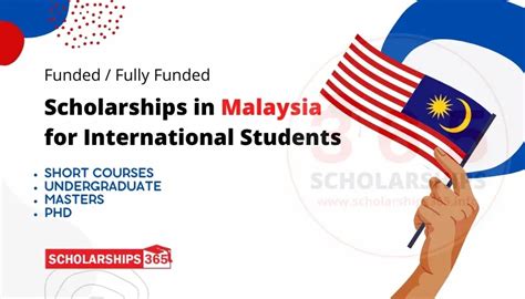 Best Malaysia Scholarships 2025-2026 for international Students