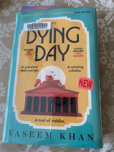 Dying Day by Vaseem Khan — Carol Tulpar