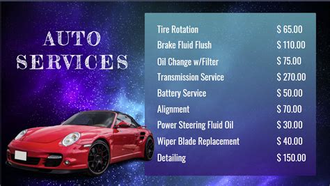 Free Auto Repair Shop Digital Signage Templates | Directable Digital Signage - Affordable ...