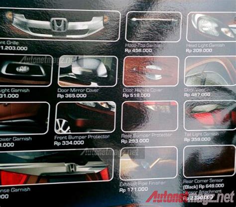 Modulo accessories for Honda Mobilio leaked - Indonesia