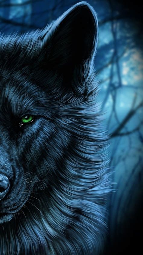 Wolf With Knives Wallpaper - Iphone 7 Wolf Wallpaper Hd - 1080x1920 ...