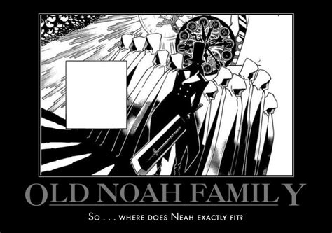 D.Gray-Man Old Noah Family by Onikage108 on DeviantArt