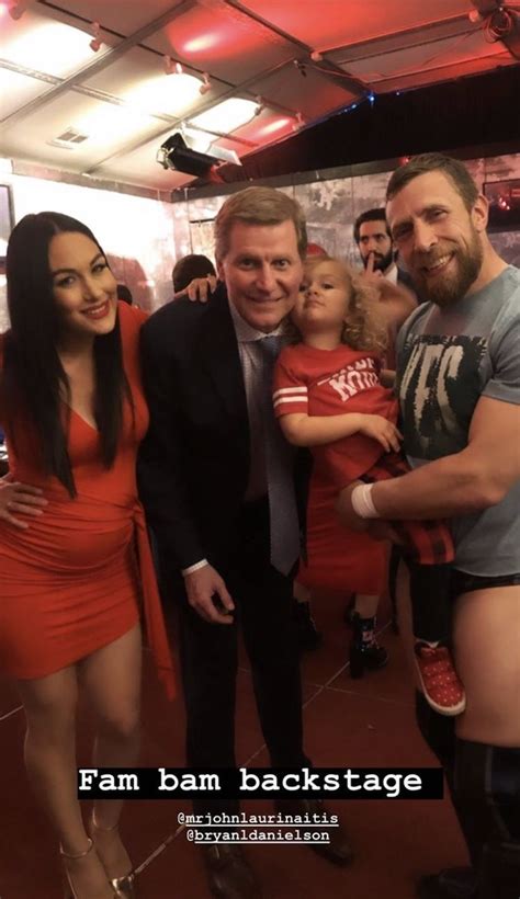 Birdie Joe Danielson, Mommy Brie Bella, Daddy Daniel Bryan, John ...