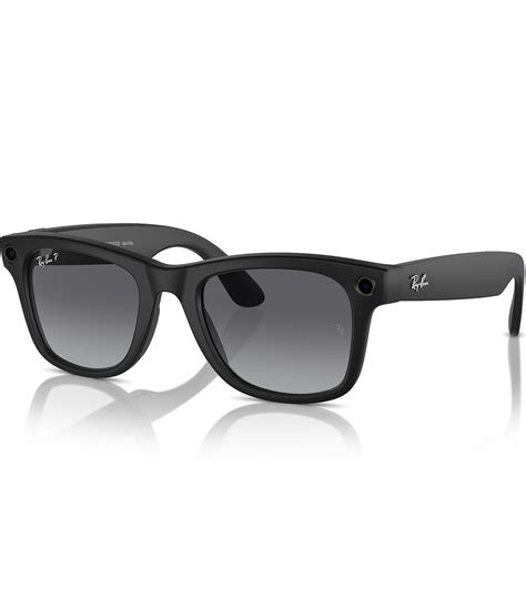 Ray-Ban Unisex Ray-Ban Meta Smart Glasses Wayfarer Large 53mm Polarized ...