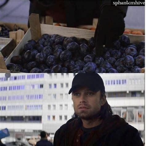 Bucky buying some plums!! Yummy!! 😍😍😍 #buckybarnes #imsebastianstan #thewintersoldier # ...