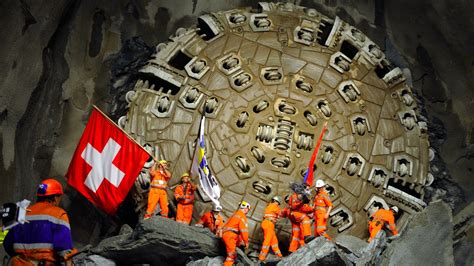 Gotthard tunnel: World's longest and deepest rail tunnel opens in ...