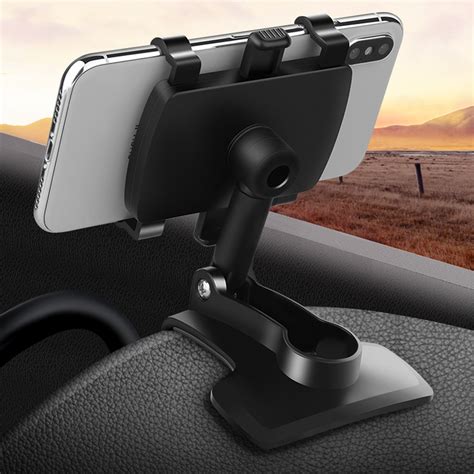 360 Car Mobile Phone Holder Clip On Dashboard /Sun Visor/Rearview Mirror Stand – Alexnld.com