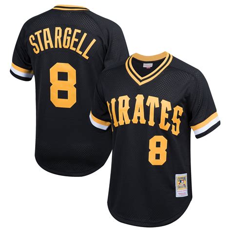 Willie Stargell Pittsburgh Pirates Mitchell & Ness Youth Cooperstown ...