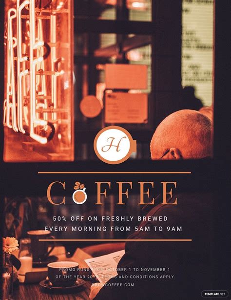 Cafe Flyer Template | Free Download in PDF, Illustrator, PSD, Publisher ...