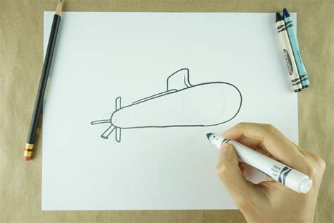 ️ How to Draw: A Submarine