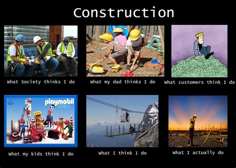 How the world sees construction workers | Construction Humor | Pinterest | Discover more ideas ...