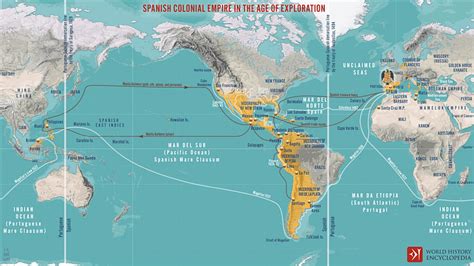 Spanish Colonial Empire in the Age of Exploration (Illustration) - World History Encyclopedia