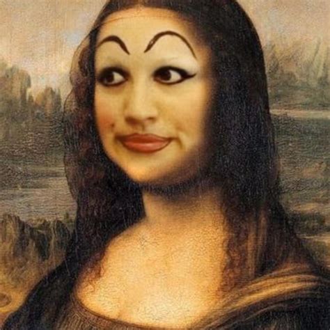 Mona Lisa With Makeup