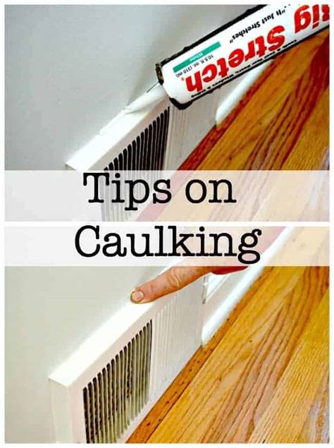 Tips on Caulking | Chatfield Court