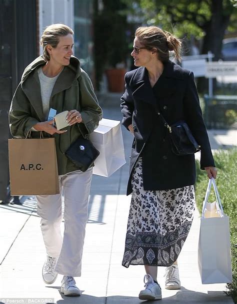 Sarah Paulson reunites with Jack & Jill co-star Amanda Peet for dressed-down shopping trip in ...