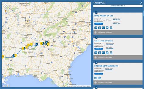 Michelin Track My Route Gives Truck Fleets Access to Route-Specific Locations for Products and ...