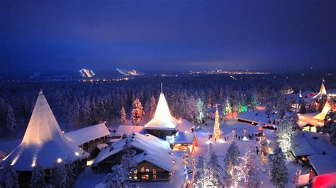 Santa Claus Village in the Arctic Circle -Rovaniemi, Lapland, Finland | Christmas in europe ...