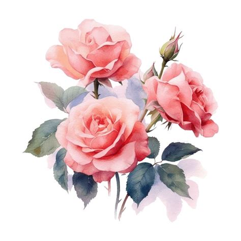 Antique Roses Watercolor Illustration: Over 3,151 Royalty-Free ...