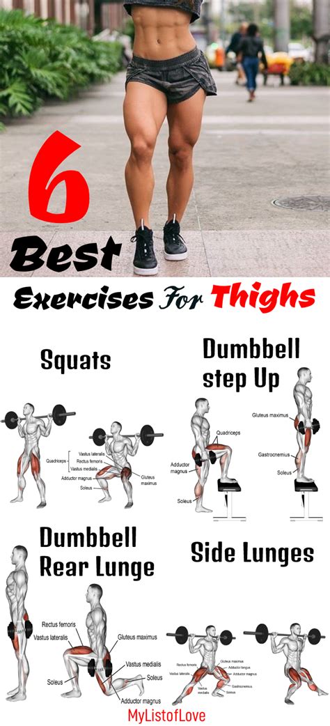 Intense thigh workouts to Torch and Tone Your Thighs... # ...