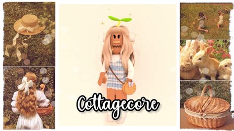 Cottage Core Aesthetic Lookbook// Roblox - YouTube