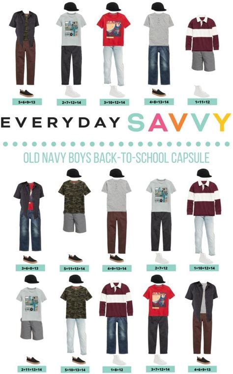 Boys Back To School Clothes – Outfits for Boys - Everyday Savvy