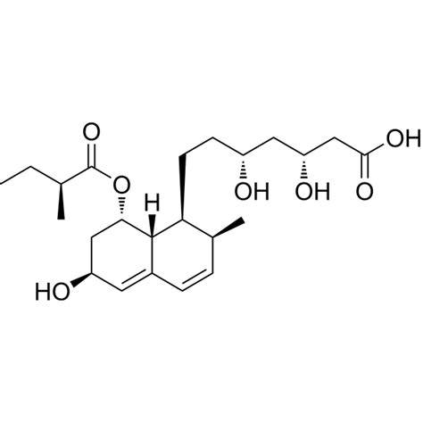 Pravastatin (CS-514) | HMG-CoA Reductase (HMGCR) Inhibitor | MedChemExpress