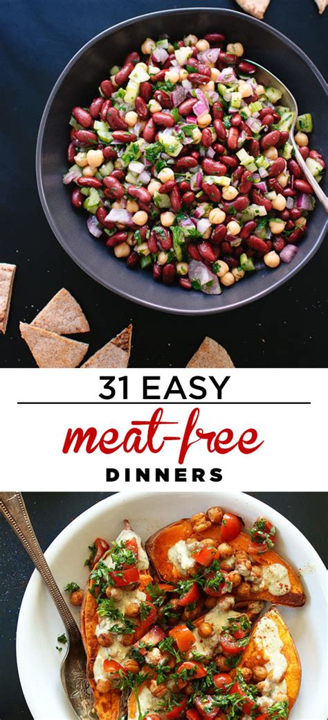 31 Easy Dinners With No Meat To Make In 2015