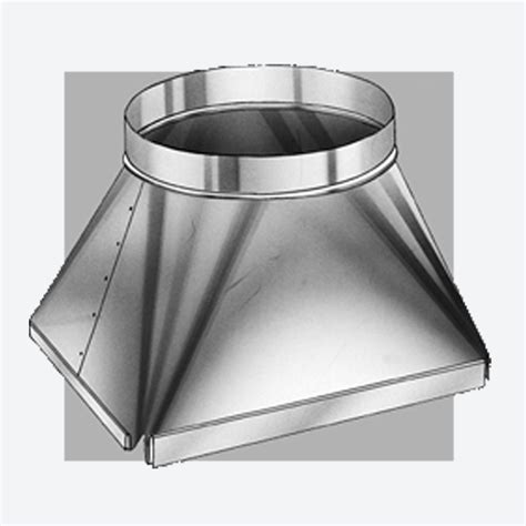 #421 Square/Rectangular to Round Transition – Royal Metal Products