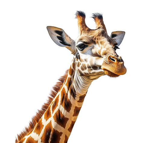 Giraffe Head On Transparent Background, Giraffe, Animal, Zoo PNG Transparent Clipart Image and ...