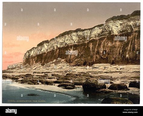 [The cliffs, Hunstanton, England] (LOC Stock Photo - Alamy