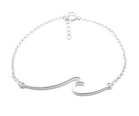 Silver Wave Bracelet. – 99 fashion Thailand