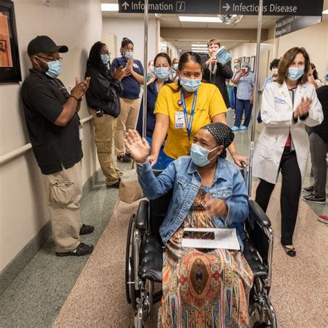 New Orleans hospital staff marks 1,500th coronavirus patient discharge with music-filled ...