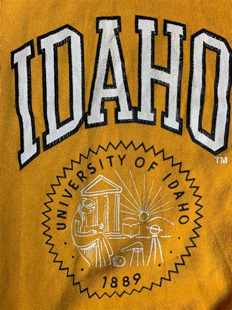 Vintage Original University Of Idaho 1889 College Sweatshirt ...