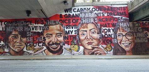 Mural at the Marta train station on Piedmont and MLK in Atlanta Neer ...