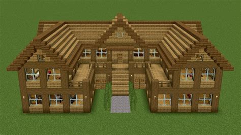 How To Build A Wooden Mansion In Minecraft 40 Fall In Love With Design ...