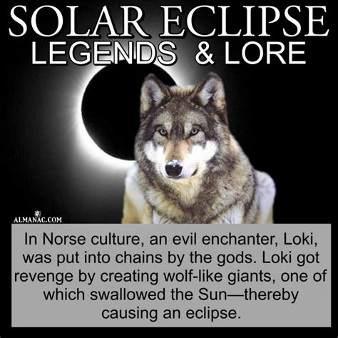 Solar Eclipse Folklore, Myths, and Superstitions | Old Farmer's Almanac