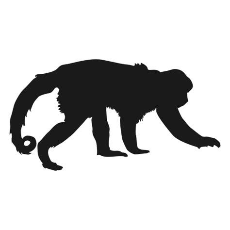 Monkey Silhouette Vector at Vectorified.com | Collection of Monkey Silhouette Vector free for ...