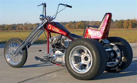 Chopper hot rod trike 77 shovel head with frankenstein trike kit | Custom choppers, Trike ...