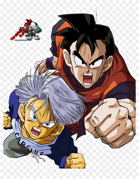 Future Gohan - Future Gohan And Trunks, HD Png Download - 818x1000(#1398570) - PngFind