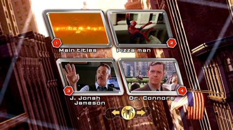 Spider-Man 2 (2004) – DVD Menus