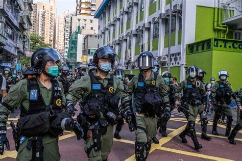 Hong Kong Police Block Protests Over Delayed Election - The New York Times